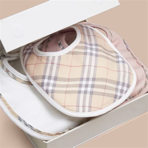 burberry bibs for baby|Cotton Three.